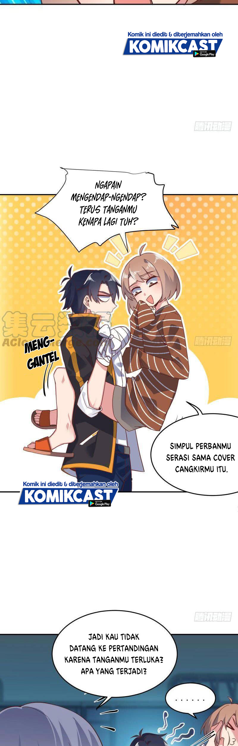 Carrying The Goddess Along Chapter 43 Bahasa Indonesia